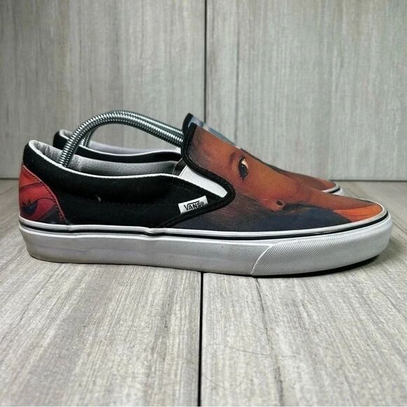 Vans Custom Culture Art Tattoo Ink’d Classic Slip On Skate Shoes Mens Size 10.5 - Picture 2 of 10